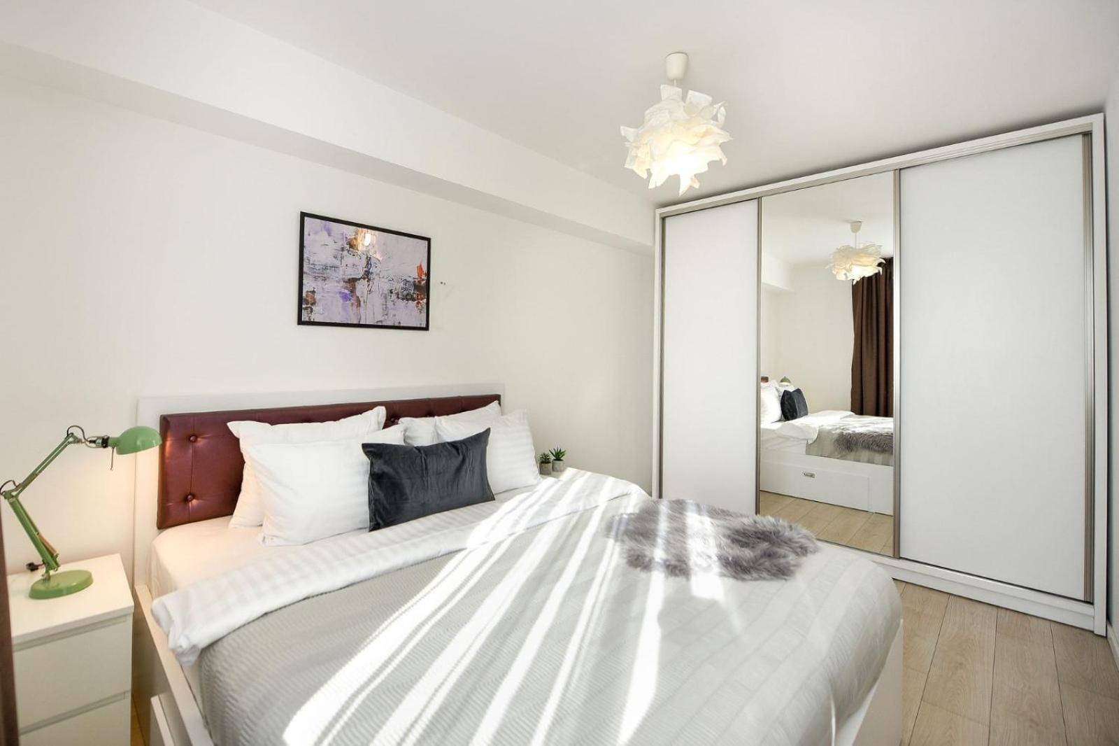 Апартаменты Wonderfull 1Br Aviatiei Бухарест Экстерьер фото